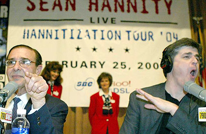 Steve Young and Sean Hannity