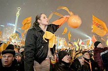 Yushchenko supporters