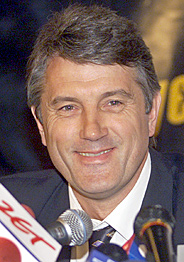 Opposition leader Viktor Yushchenko
