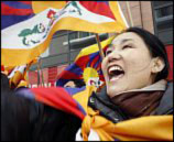  Tibet protesters  